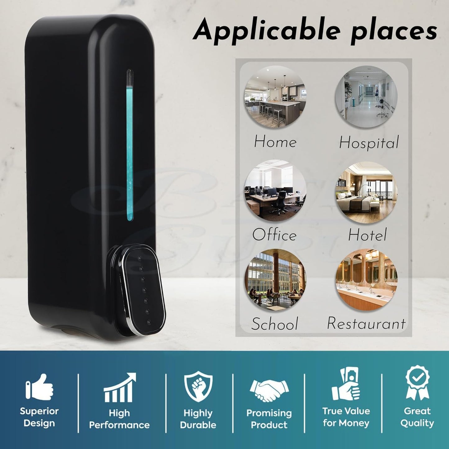 Press Wall-Mounted Dispenser Soap Manual